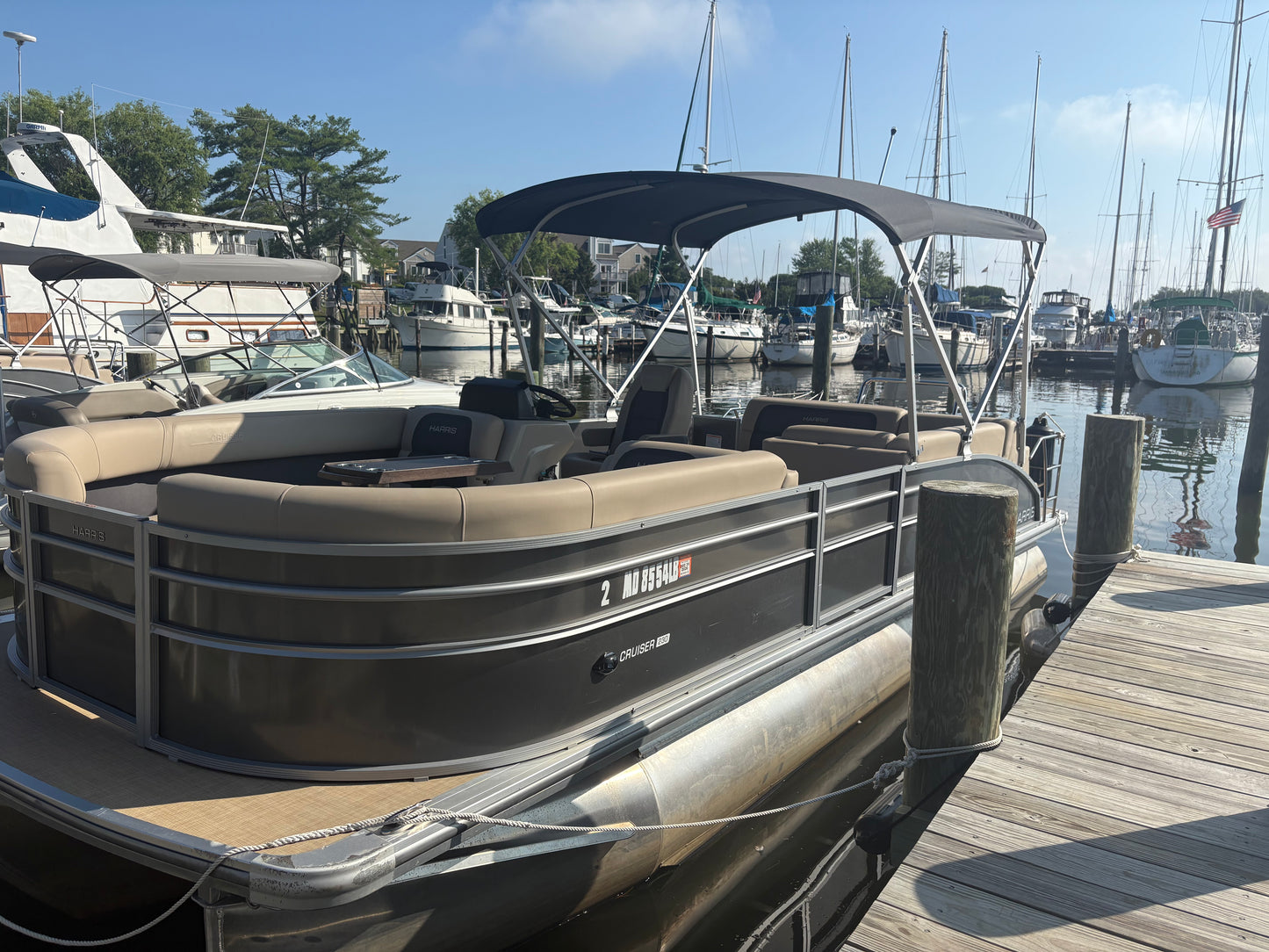 2024 Harris HCX23 Tritoon