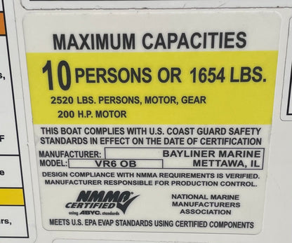 2023 Bayliner VR6 Bowrider