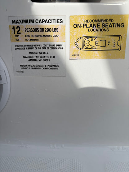 2024 Nauticstar 22L