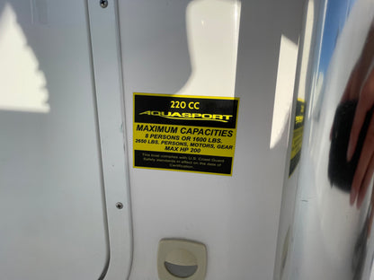2024 Aquasport 22 Center Console