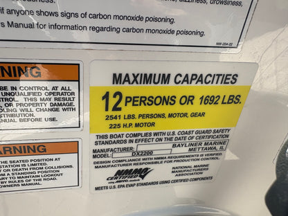 2023 Bayliner DX 2200