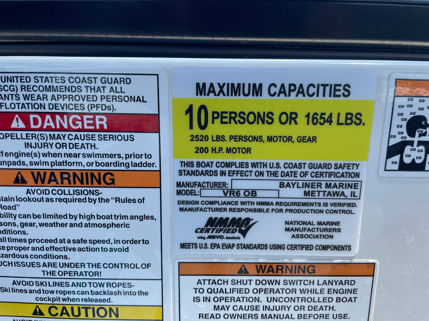 2025 Bayliner VR6 OB